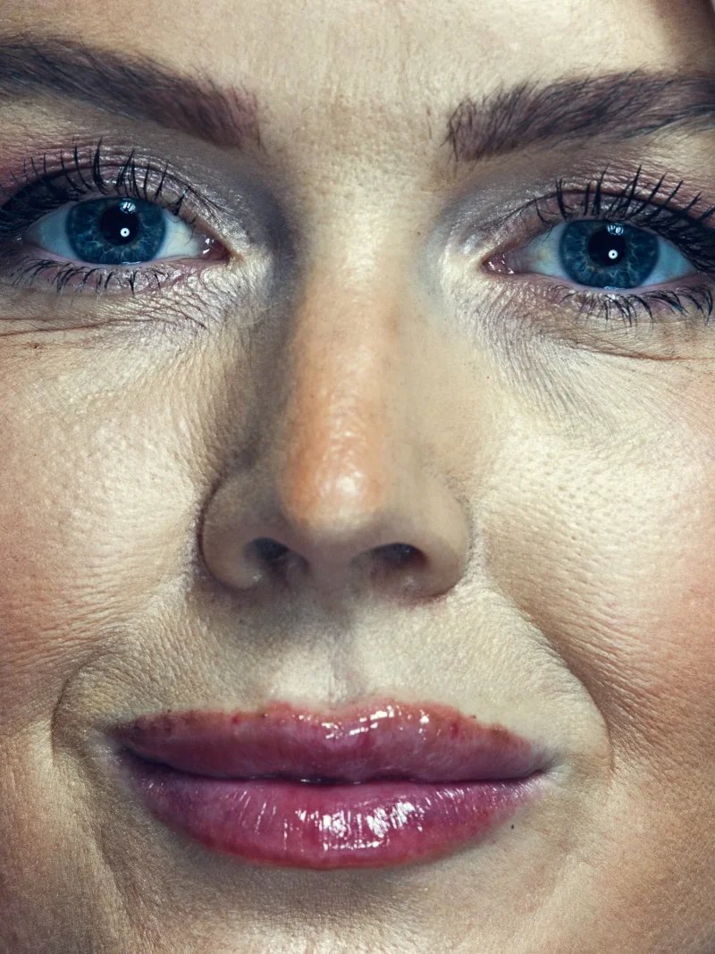 Karoline Leavitt photographed by Christopher Anderson for Vanity Fair, exemplifying the raw documentary approach that reveals rather than conceals