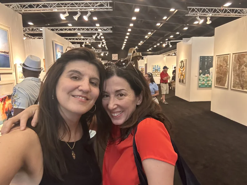 Marie Feutrier at Scottsdale Art Week gallery exhibition