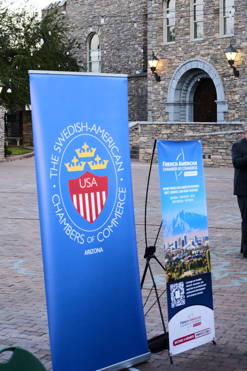 Corporate event photography in Phoenix Arizona European Young Entrepreneur Award ceremony networking event