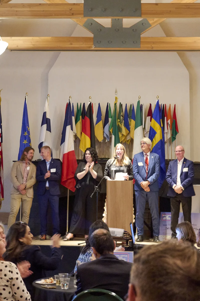 Corporate event photography Arizona European Young Entrepreneur Award ceremony Phoenix