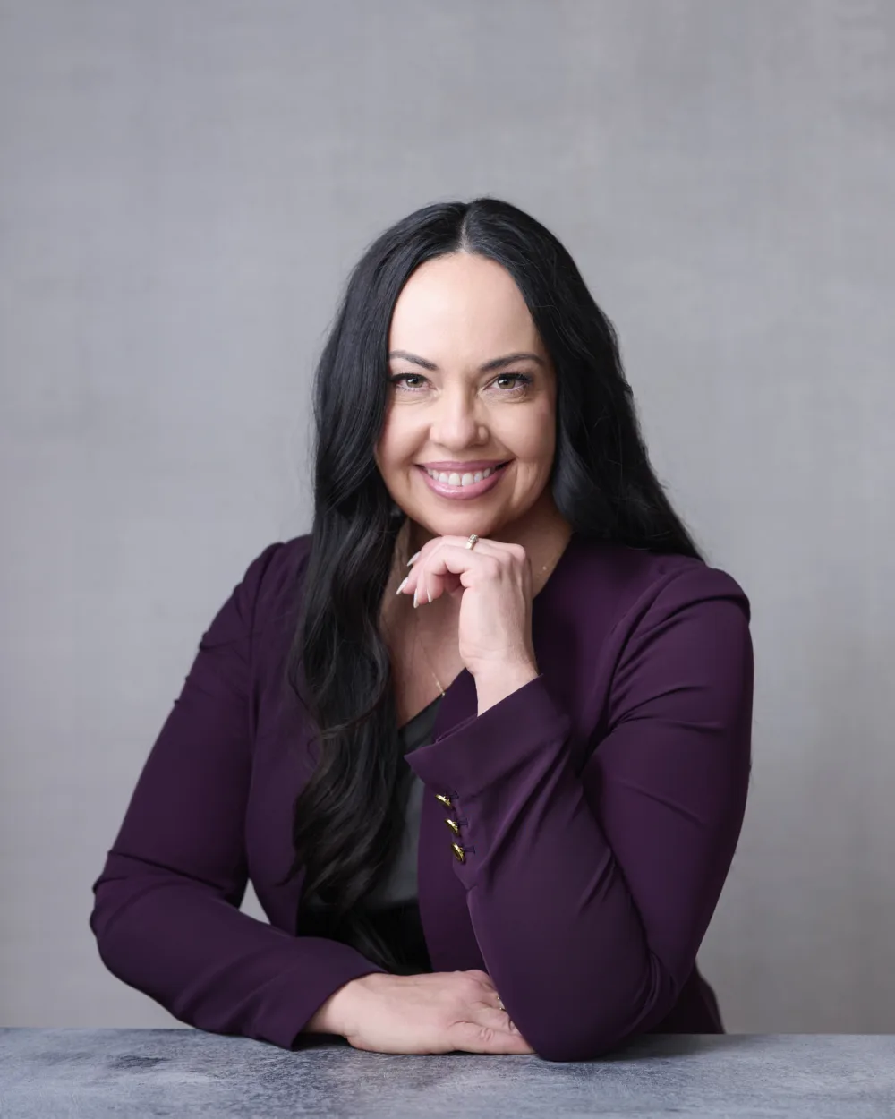 Wendi executive headshot polished natural professional portrait Phoenix Arizona