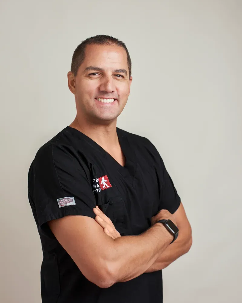 Professional headshot of man at Gilbert Arizona portrait studio