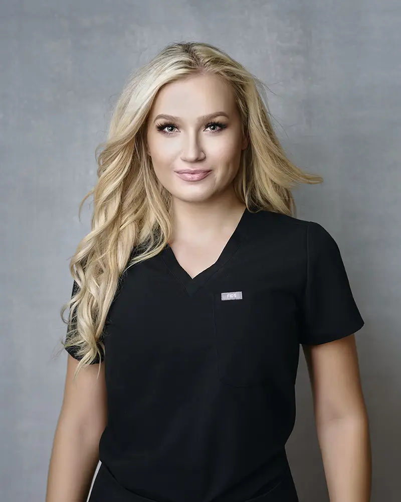 Professional nurse headshot Phoenix Arizona healthcare professional LinkedIn photo