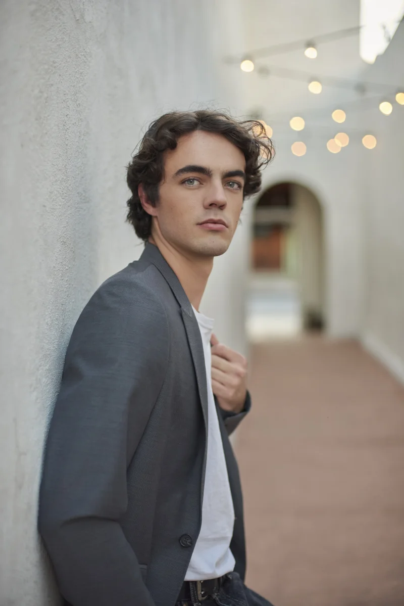 James Milton, podcast host editorial portrait by Marie Feutrier