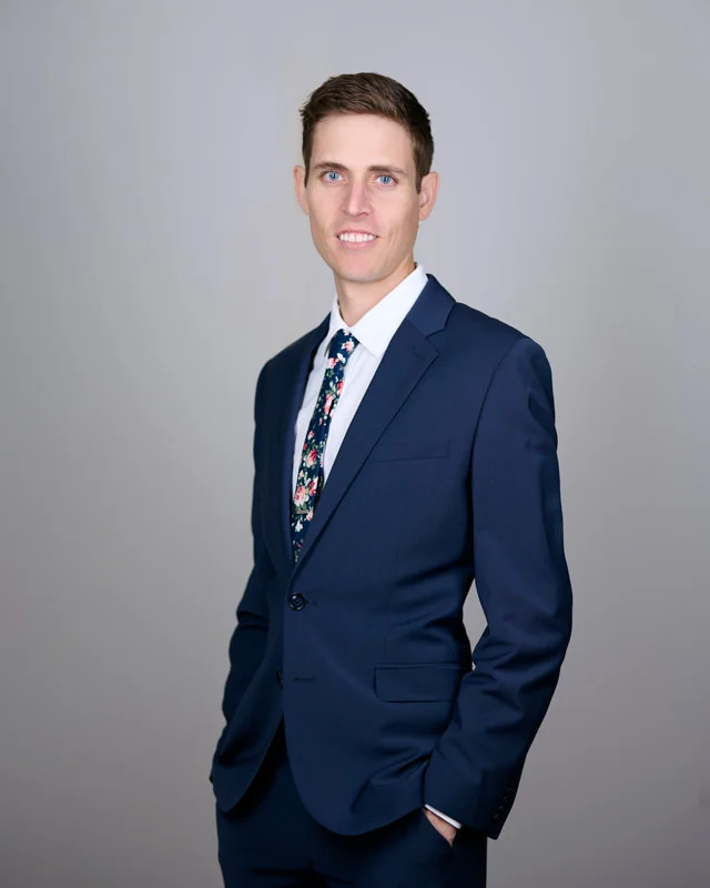 Man's corporate headshot with confident posture, executive portraits near Scottsdale AZ